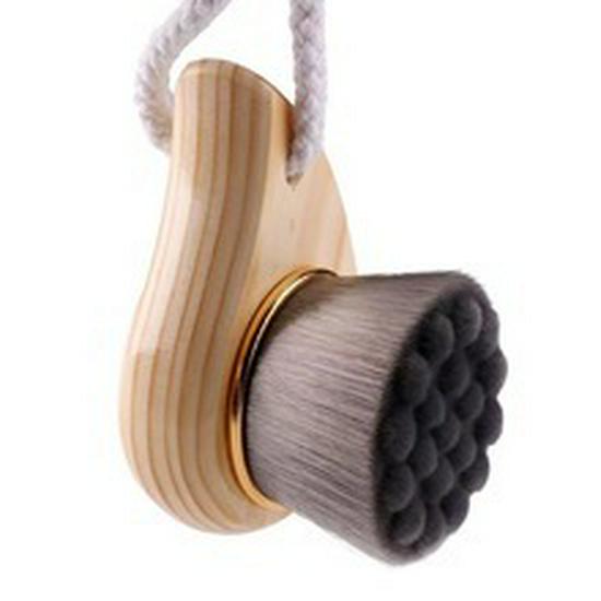 Bamboo Charcoal Soft Bristle Facial Cleansing Brush with Wood Handle
Bamboo Charcoal Soft Bristle Facial Cleansing Brush with Wood Handle