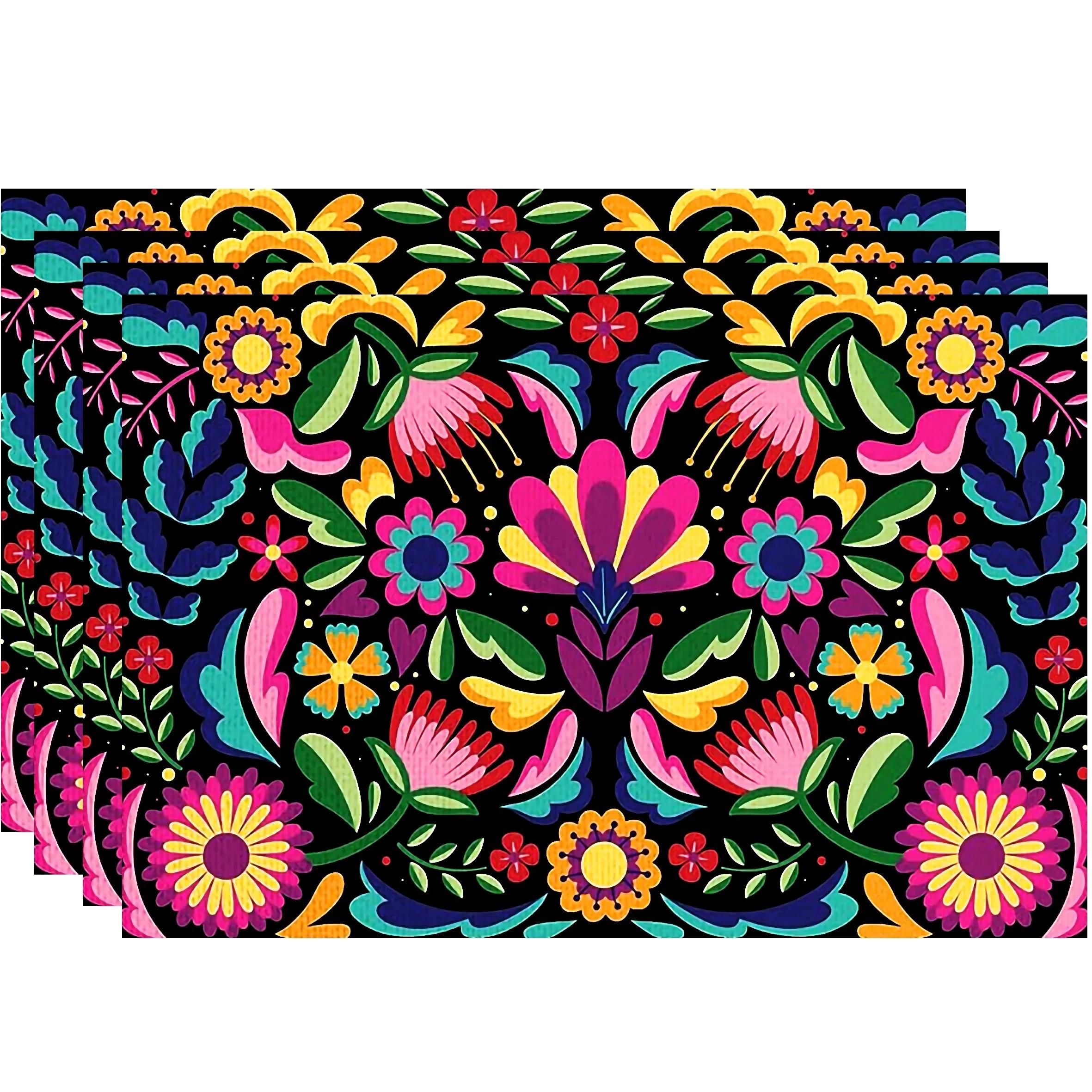 1PC Table Mat Mexican Style Colorful Skull Placemats Day Of The Dead Decoration And Supplies For Home Halloween Decor 1PC 30x45CM
1PC Table Mat Mexican Style Colorful Skull Placemats Day Of The Dead Decoration And Supplies For Home Halloween Decor 1PC 30x45CM