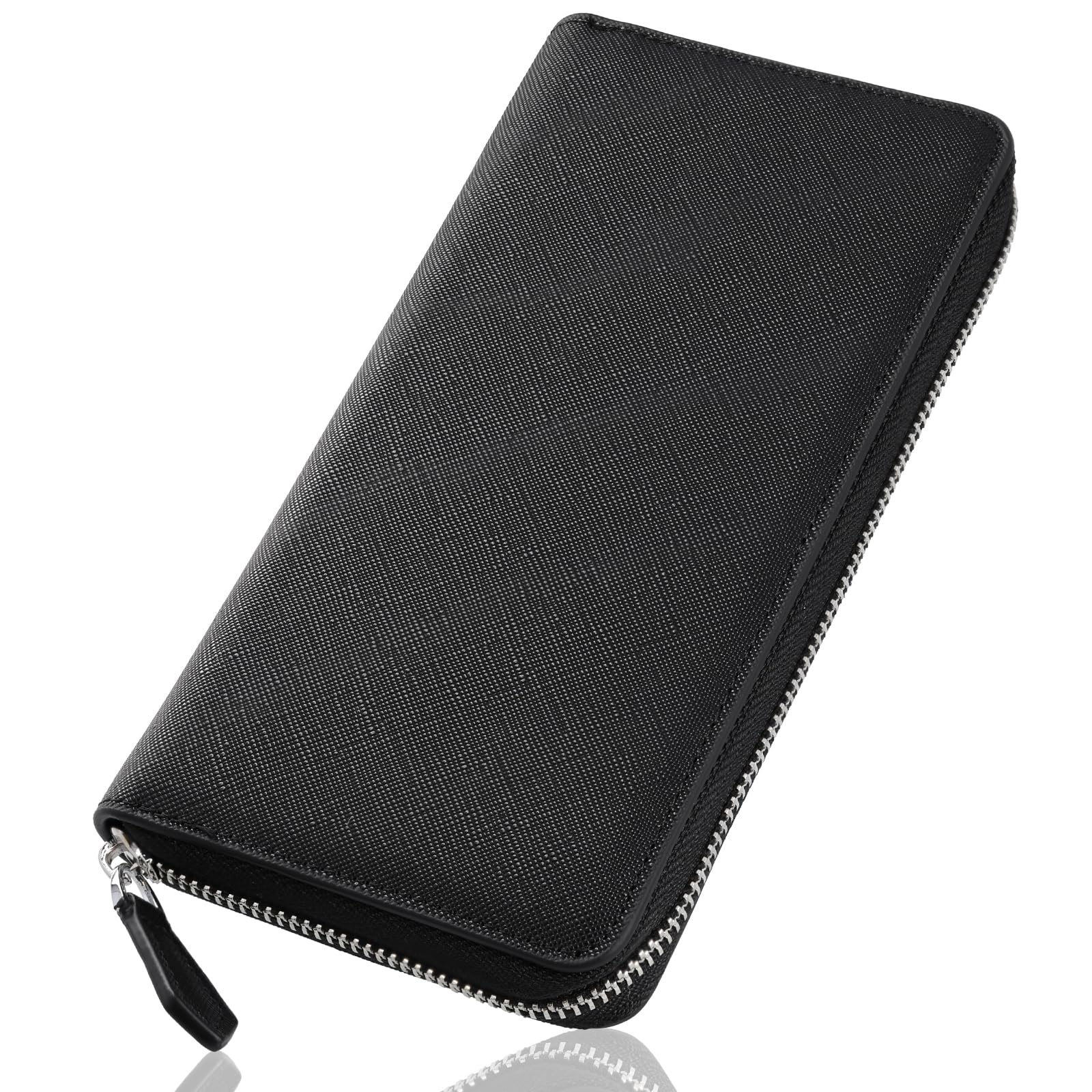 NobleTicks Черный Кожаный Длинный Кошелек с Большой Круглой Молнией Вмещает 8 Популярный среди Колледжей Стильный Мужской Вместимость, застежка, Карты, Студенты, чёрный
NobleTicks Черный Кожаный Длинный Кошелек с Большой Круглой Молнией Вмещает 8 Популярный среди Колледжей Стильный Мужской Вместимость, застежка, Карты, Студенты, чёрный