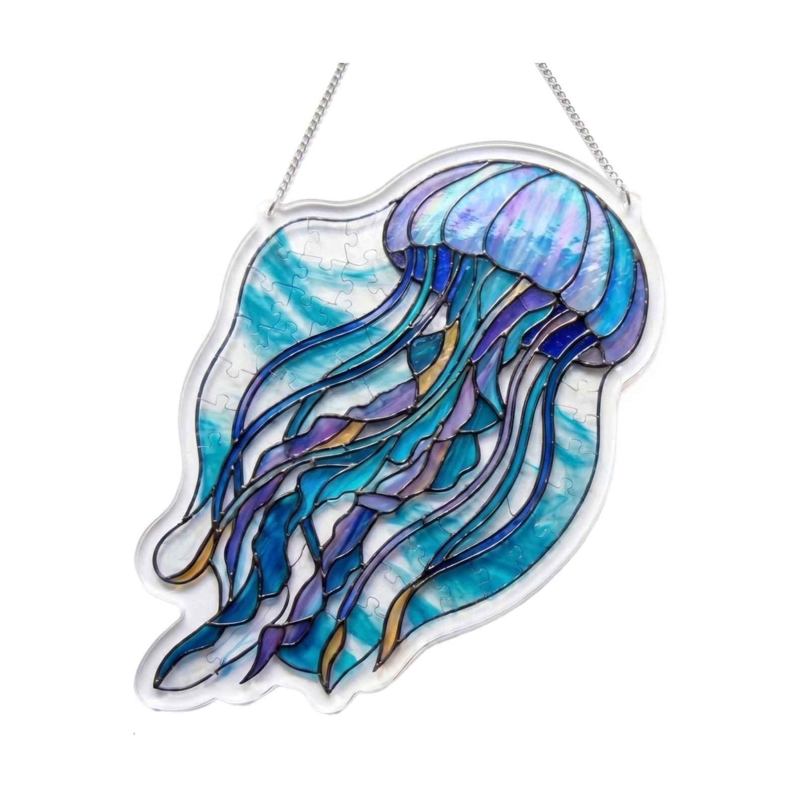 Acrylic Flat Puzzle Sun Catcher Decorative Hanging Ornament for Window Display and Light Reflection Indoor Outdoor Use one size
Acrylic Flat Puzzle Sun Catcher Decorative Hanging Ornament for Window Display and Light Reflection Indoor Outdoor Use one size