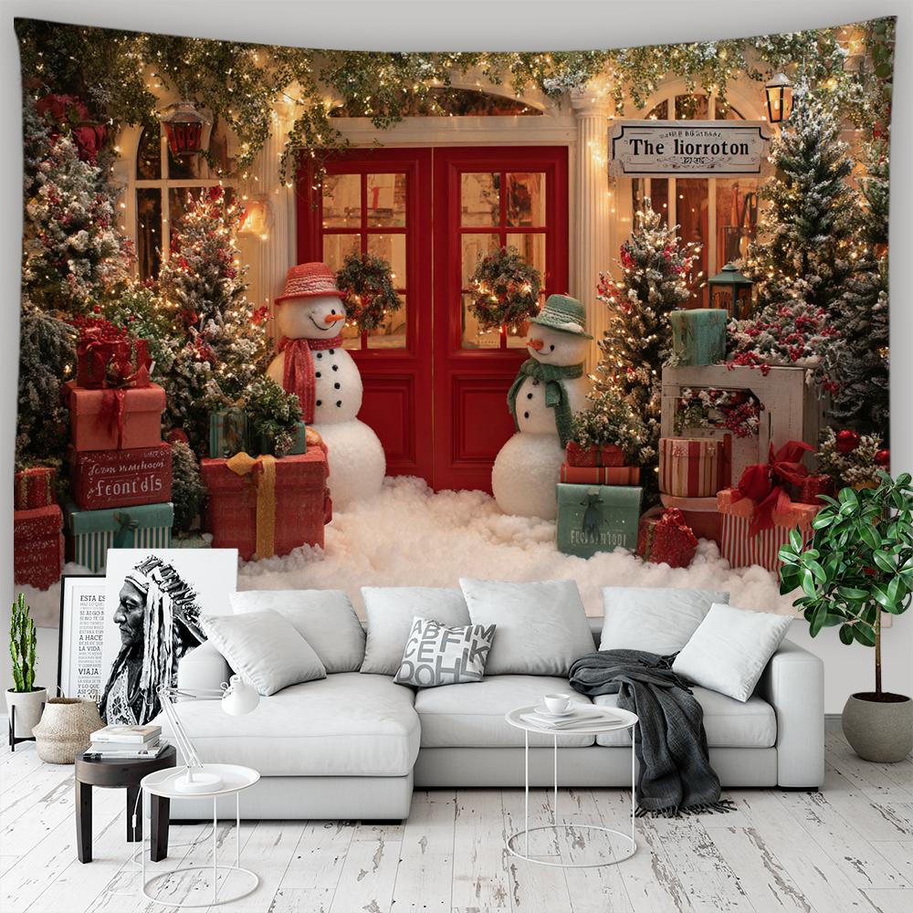 Christmas Tree Outside Window Winter Cedar Christmas Wreath Wall Hanging Christmas Tapestry Home Living Room Sofa Decor Tapestry W60H190(CM)-1 Pcs
Christmas Tree Outside Window Winter Cedar Christmas Wreath Wall Hanging Christmas Tapestry Home Living Room Sofa Decor Tapestry W60H190(CM)-1 Pcs