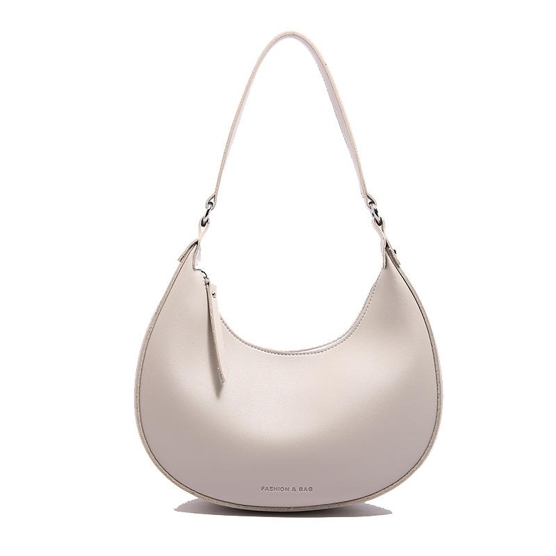 FLYING STARS Spring Solid Color Half Moon Bag Trendy Korean Single Shoulder Diagonal Cross Handheld Underarm Bag 26cmX20cmX7cm
FLYING STARS Spring Solid Color Half Moon Bag Trendy Korean Single Shoulder Diagonal Cross Handheld Underarm Bag 26cmX20cmX7cm