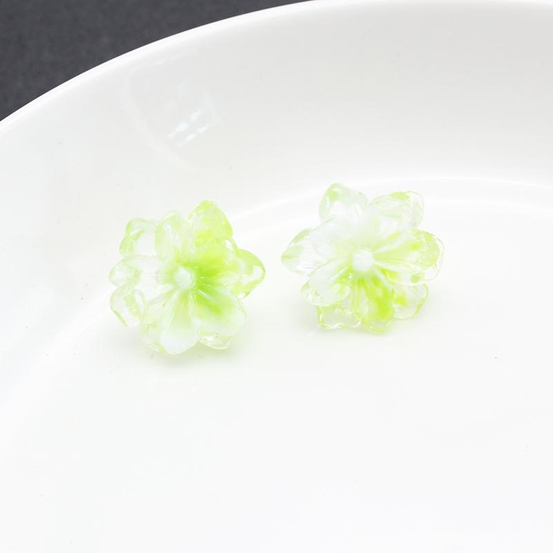 7 Colors Luminous Resin Big Five Petal Gardenia Stud Earring for Women Personality Creative Simple Wedding Zircon Girl Gift
7 Colors Luminous Resin Big Five Petal Gardenia Stud Earring for Women Personality Creative Simple Wedding Zircon Girl Gift