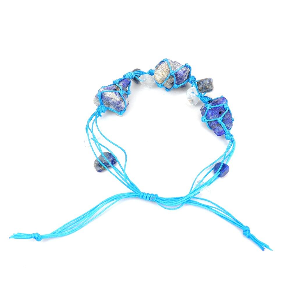 Niche Fresh And Sweet High-End Sense Versatile Pure Hand-Woven Mesh Pocket Bracelet B99 ляпіс-лазур кольору
Niche Fresh And Sweet High-End Sense Versatile Pure Hand-Woven Mesh Pocket Bracelet B99 ляпіс-лазур кольору