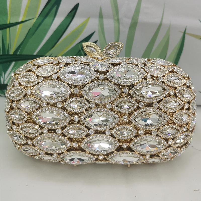 Large Green Diamond Evening Clutch Bag WHTUOHENG Rhinestone Weddubg Bag Women Crystal Handbags Wedding Party Bag Dinner Purse 18.5cmX10.5cmX6cm
Large Green Diamond Evening Clutch Bag WHTUOHENG Rhinestone Weddubg Bag Women Crystal Handbags Wedding Party Bag Dinner Purse 18.5cmX10.5cmX6cm