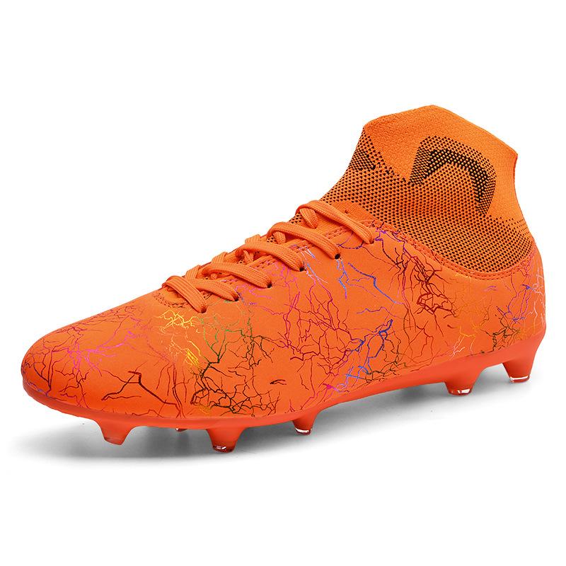 Футбольные бутсы Mandarin Duck с высоким верхом, носки для мужчин, шипы AG, искусственная трава, студенческие тренировочные кожаные кроссовки для ног, молодежь 36
Футбольные бутсы Mandarin Duck с высоким верхом, носки для мужчин, шипы AG, искусственная трава, студенческие тренировочные кожаные кроссовки для ног, молодежь 36