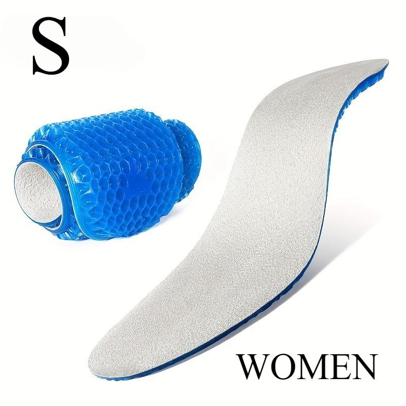 1 Pair Silicone Honeycomb Insoles, Ultra-Soft Comfort & Massage, Shock Absorption, Relieve Heel & Bone Pain, Anti-Fatigue 1 pair
1 Pair Silicone Honeycomb Insoles, Ultra-Soft Comfort & Massage, Shock Absorption, Relieve Heel & Bone Pain, Anti-Fatigue 1 pair