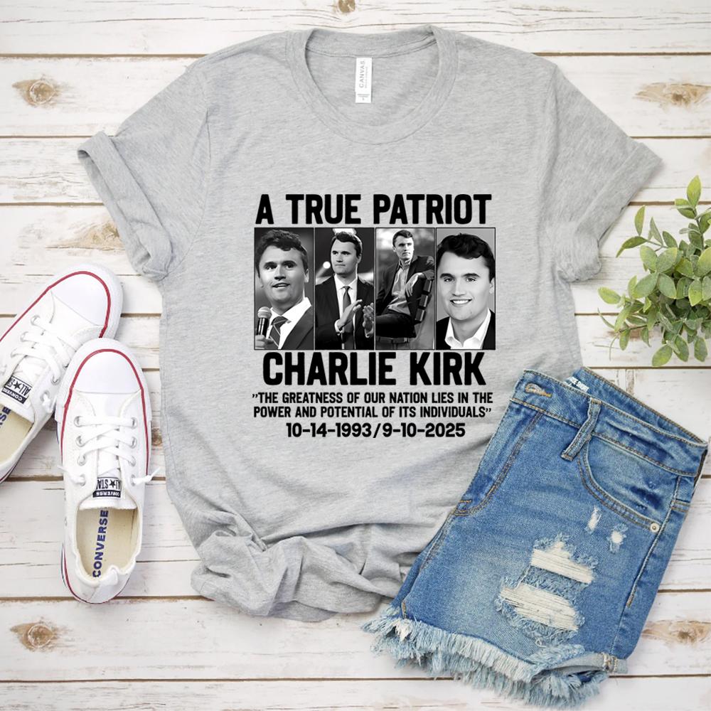 Charlie Kirk Tshirt Freedoom Shirt Charlie Kirk Memorial Tshirt Unisex Women Printed Short Sleeves Tops Unisex Aesthetic Clothes 4XL
Charlie Kirk Tshirt Freedoom Shirt Charlie Kirk Memorial Tshirt Unisex Women Printed Short Sleeves Tops Unisex Aesthetic Clothes 4XL