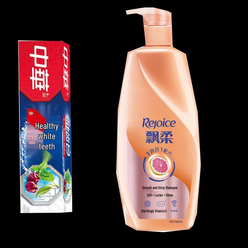 Rejoice Shampoo and Baking Soda Toothpaste Combo
Rejoice Shampoo and Baking Soda Toothpaste Combo