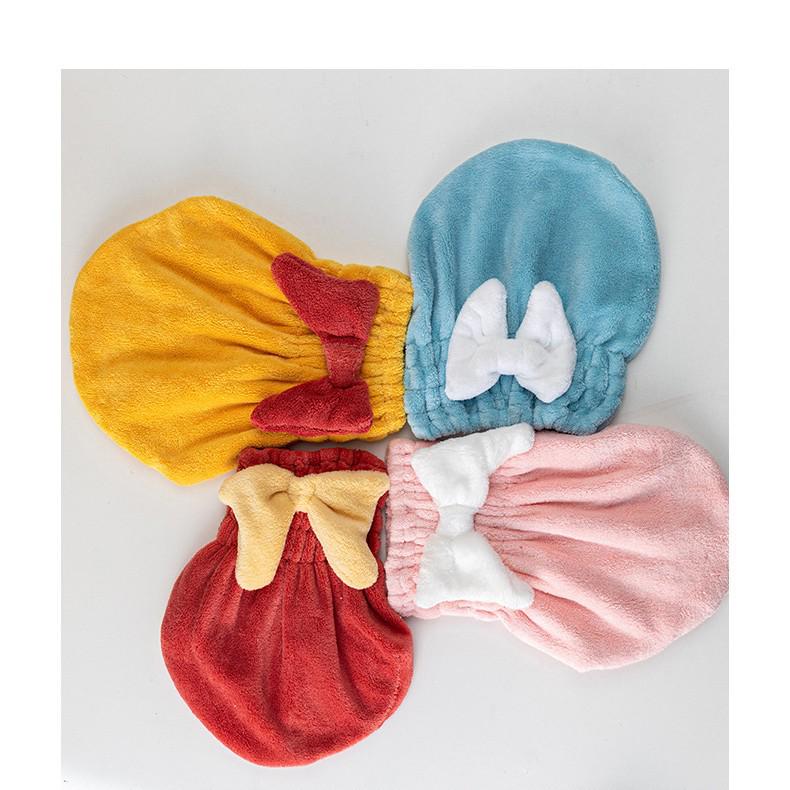 Exclusive Offer: Quick-Dry Super Absorbent Hair Cap with Cute Bowknot Design Regular
Exclusive Offer: Quick-Dry Super Absorbent Hair Cap with Cute Bowknot Design Regular