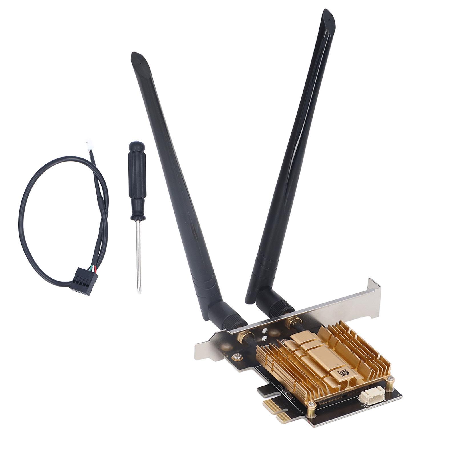 Бездротовий адаптер PCI E 2.4G 5.8G 6GHz Чіп AX210 Велика відстань передачі WiFi 6E PCI E WiFi
Бездротовий адаптер PCI E 2.4G 5.8G 6GHz Чіп AX210 Велика відстань передачі WiFi 6E PCI E WiFi