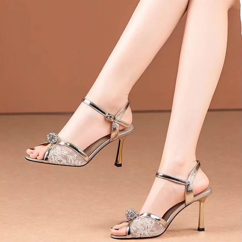 Fashion Women s Stiletto Sandals Round Head Open Toe Embroidered Mesh Fabric Line with Anti-slip Wear-resistant High Heels 34 золотой
Fashion Women s Stiletto Sandals Round Head Open Toe Embroidered Mesh Fabric Line with Anti-slip Wear-resistant High Heels 34 золотой