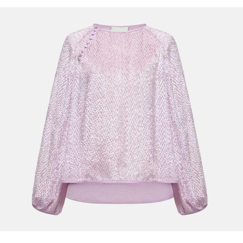 Y * National Style New Chinese Mulberry Silk Purple Crew-Neck Elegant Shirt Tops Female 2025 Early Autumn New Arrival Lavender S
Y * National Style New Chinese Mulberry Silk Purple Crew-Neck Elegant Shirt Tops Female 2025 Early Autumn New Arrival Lavender S