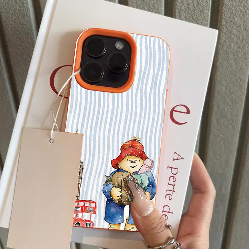 Striped Bear Pattern Lychee Texture Silicone Phone Case For iPhone 11 12 13 14 15 16 17 Pro Max 15 Plus 17 Air Soft Cover iPhone 16
Striped Bear Pattern Lychee Texture Silicone Phone Case For iPhone 11 12 13 14 15 16 17 Pro Max 15 Plus 17 Air Soft Cover iPhone 16