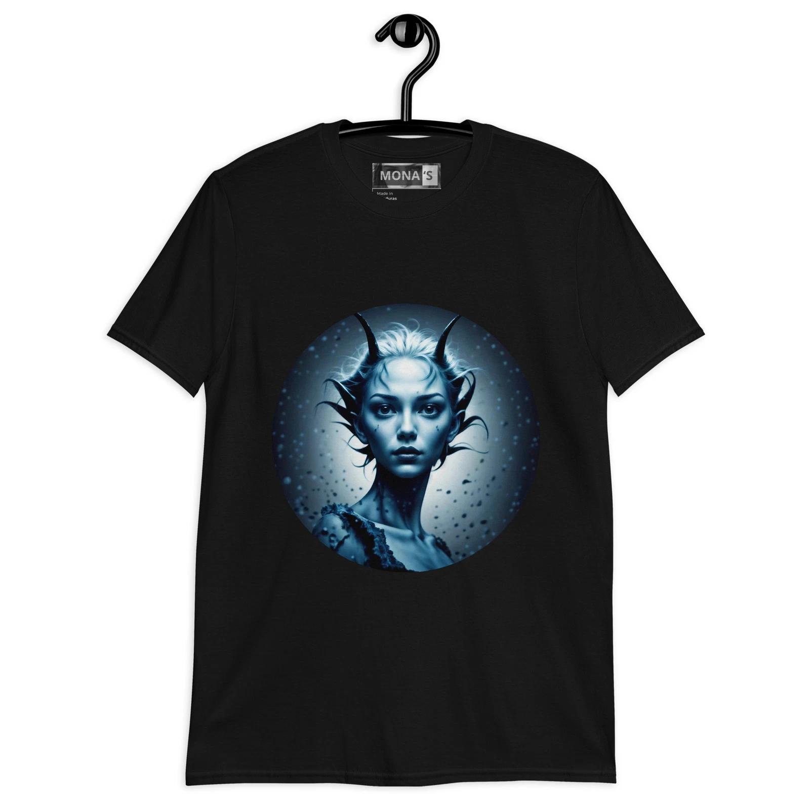 Unisex T-Shirt Galactic Horns Unisex T-Shirt: Mystical Sci-Fi Design in Blue L
Unisex T-Shirt Galactic Horns Unisex T-Shirt: Mystical Sci-Fi Design in Blue L