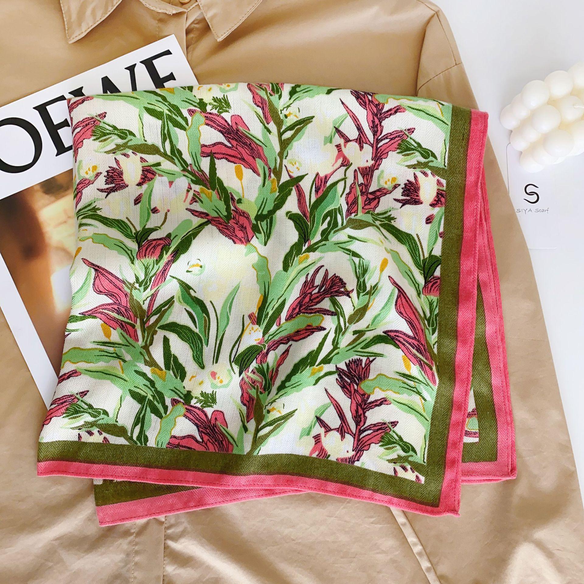 Хустка квадратна шовкова в корейському стилі з принтом метеликів та квітів - Жіночий модний аксесуар, краватка на шию або хустка для волосся - Ідеальний подарунок на День матері 68*68cm
Хустка квадратна шовкова в корейському стилі з принтом метеликів та квітів - Жіночий модний аксесуар, краватка на шию або хустка для волосся - Ідеальний подарунок на День матері 68*68cm