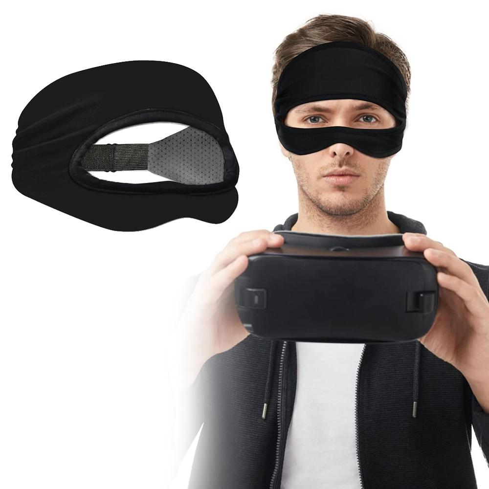 VR Eye Mask Adjustable Breathable VR Sweat Band VR Face Cover Padding for Men and Women All Black
VR Eye Mask Adjustable Breathable VR Sweat Band VR Face Cover Padding for Men and Women All Black