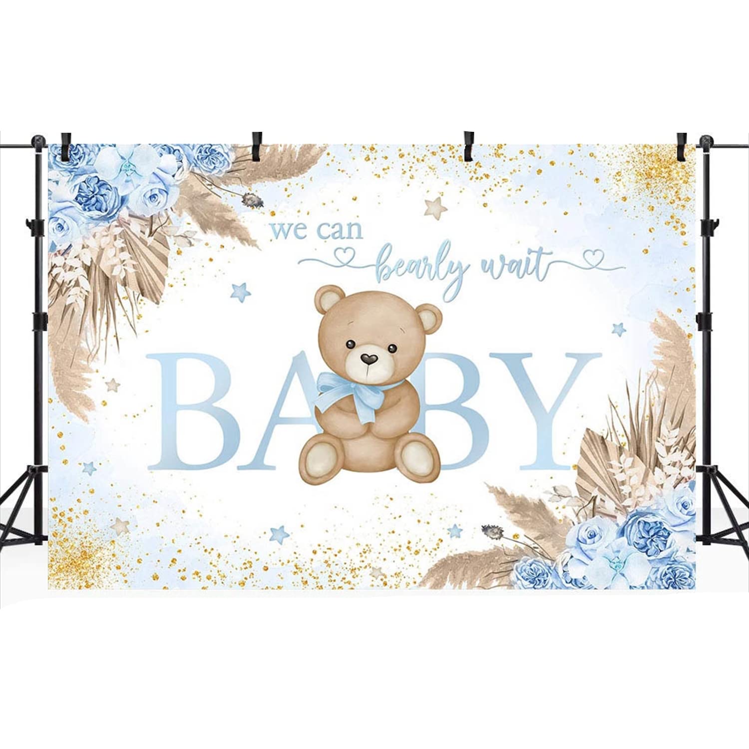 Background Paper Blue Bear Baby Shower Wallpaper Decoration Newborn Baby Welcome Party Event Banner Photo Studio Color2 Polyester 300x240cm
Background Paper Blue Bear Baby Shower Wallpaper Decoration Newborn Baby Welcome Party Event Banner Photo Studio Color2 Polyester 300x240cm