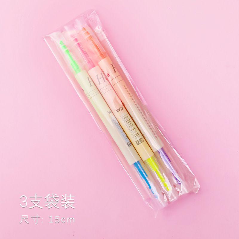 Pcs Bag 36 Doubleheaded Highlighter School Office Supplies Cute Stationery Two Color 1 3Pcs
Pcs Bag 36 Doubleheaded Highlighter School Office Supplies Cute Stationery Two Color 1 3Pcs