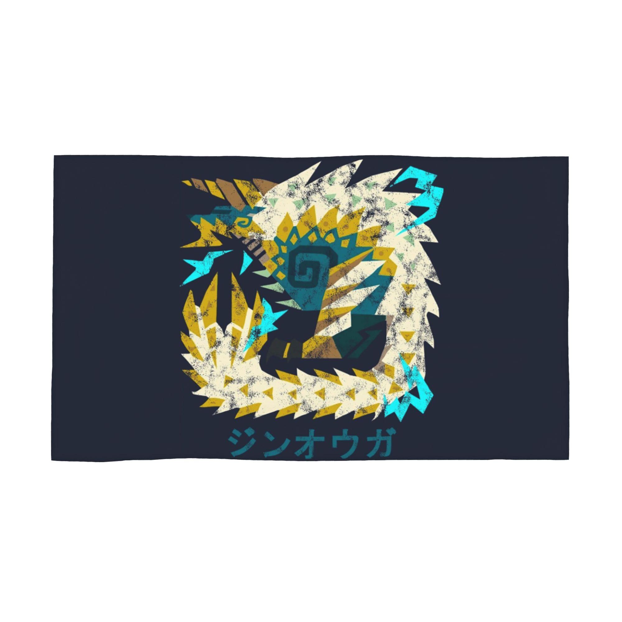 Monster Hunter World Iceborne Zinogre Kanji Soft Face Towel Quick Dry Pool Bath Cotton Towels Absorbent W40*H60(CM)
Monster Hunter World Iceborne Zinogre Kanji Soft Face Towel Quick Dry Pool Bath Cotton Towels Absorbent W40*H60(CM)