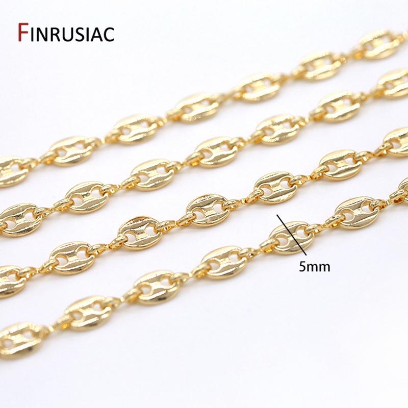 14K Gold Plated Brass Metal Cable Chains Double Hole Splicing Chain DIY Jewelry Making Components Chain Accessories Length 50 cm
14K Gold Plated Brass Metal Cable Chains Double Hole Splicing Chain DIY Jewelry Making Components Chain Accessories Length 50 cm