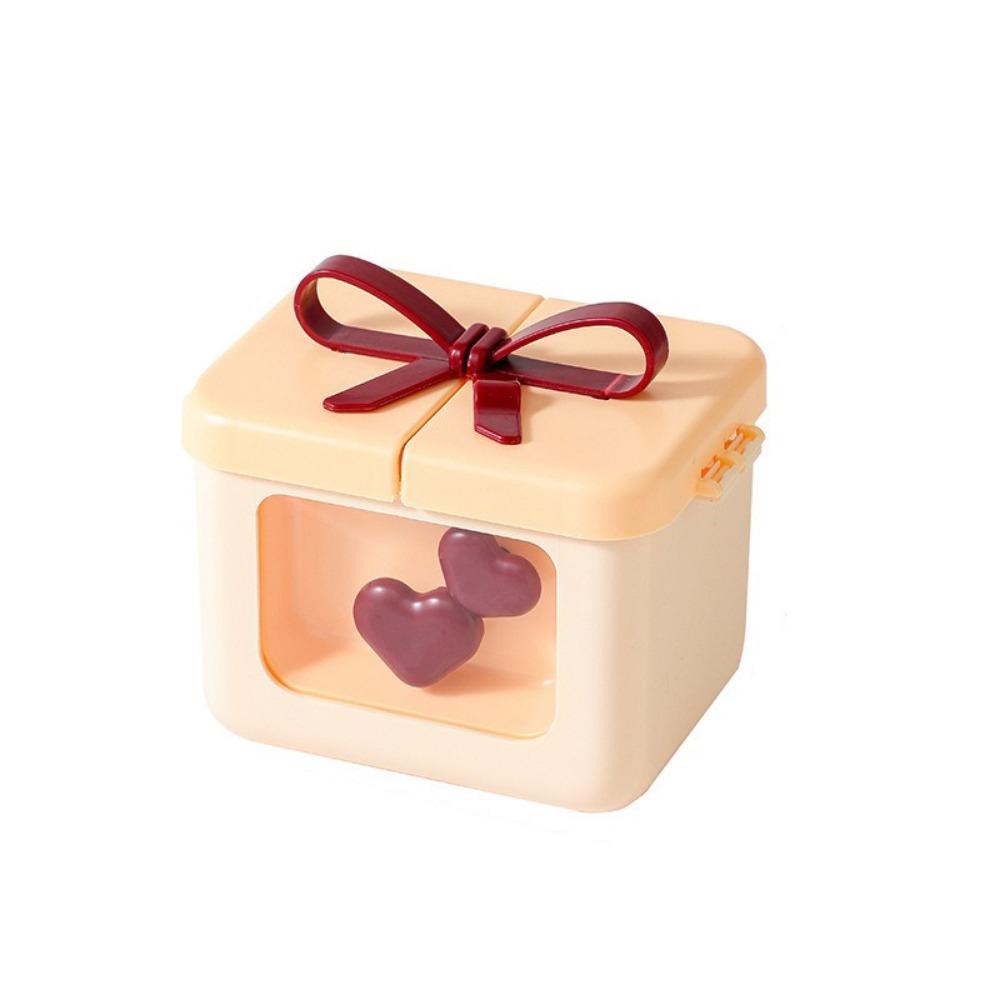 Portable Plastic Bowknot Lipstick Storage Box Dopamine Dust-Proof Cosmetic Storage Container with Cover Gift Box Dressing Table
Portable Plastic Bowknot Lipstick Storage Box Dopamine Dust-Proof Cosmetic Storage Container with Cover Gift Box Dressing Table