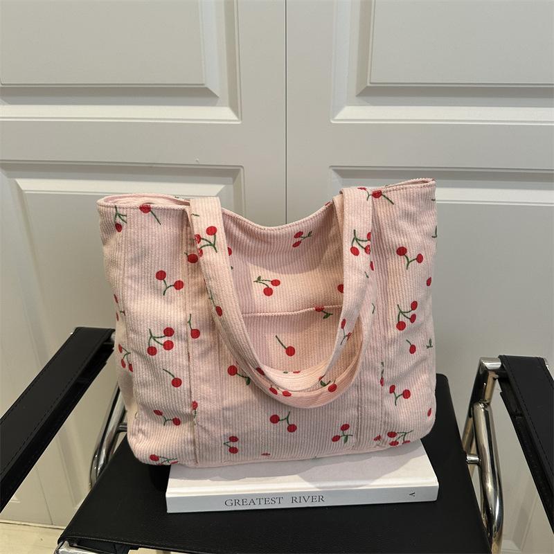 Принтованная вельветовая сумка-тоут женская большой вместимости универсальная для поездок портативная на плечо повседневная классическая сумка подмышку розовый
Принтованная вельветовая сумка-тоут женская большой вместимости универсальная для поездок портативная на плечо повседневная классическая сумка подмышку розовый