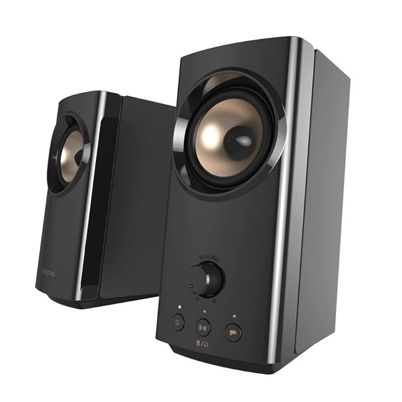 creative media Creative T60 Max 60W output Bluetooth analog input USB audio compatible Includes bidirectional noise cut software for Windows 10
creative media Creative T60 Max 60W output Bluetooth analog input USB audio compatible Includes bidirectional noise cut software for Windows 10