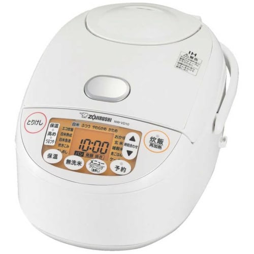 ZOJIRUSHI Рисоварка Zojirushi IH (5,5 стаканов) Экстремально прожаренный белый NW-VD10-WA
ZOJIRUSHI Рисоварка Zojirushi IH (5,5 стаканов) Экстремально прожаренный белый NW-VD10-WA