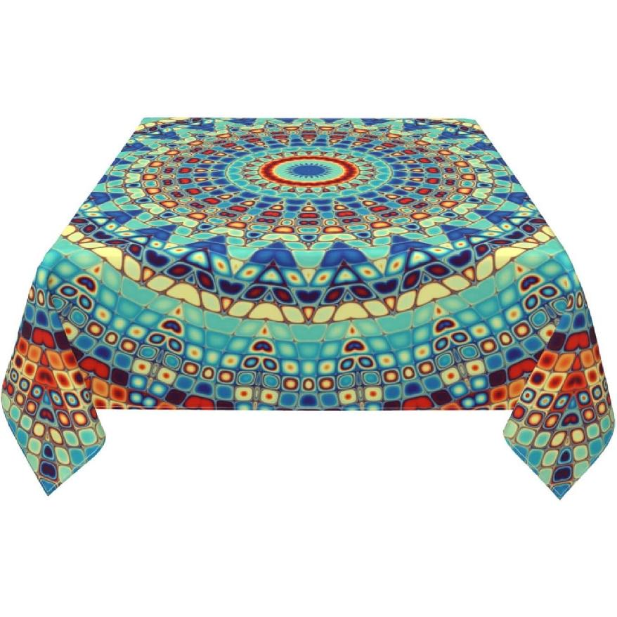Скатерть Мандала Квадратная 60x60 Дюймов Винил Весна Маленькие Скатерти для Вечеринок Водонепроницаемая Ткань Богемные Скатерти Декоративные для Праздничного Дома
Скатерть Мандала Квадратная 60x60 Дюймов Винил Весна Маленькие Скатерти для Вечеринок Водонепроницаемая Ткань Богемные Скатерти Декоративные для Праздничного Дома