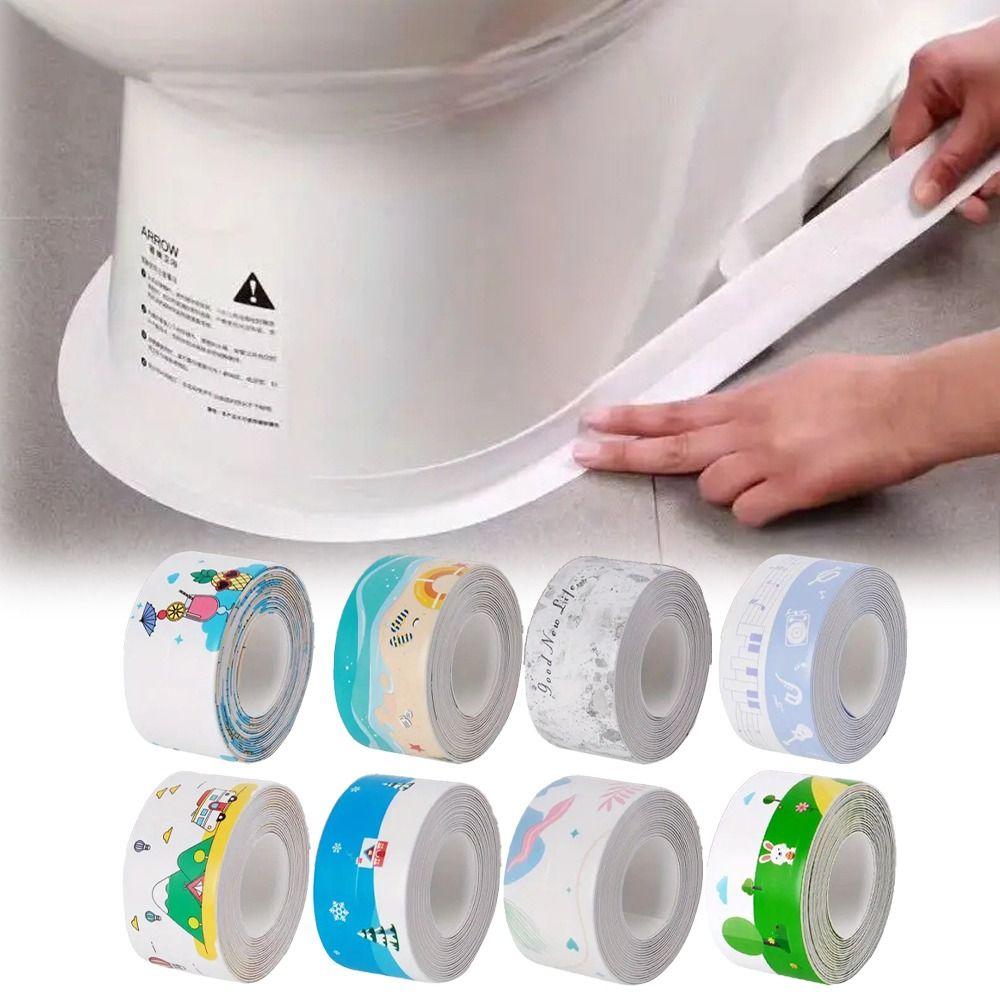 PVC Caulk Tape 3.2m/Roll Shower Tile Sealer Professional Seam Adhesive Tape for Corner Gap 3.2m-G
PVC Caulk Tape 3.2m/Roll Shower Tile Sealer Professional Seam Adhesive Tape for Corner Gap 3.2m-G