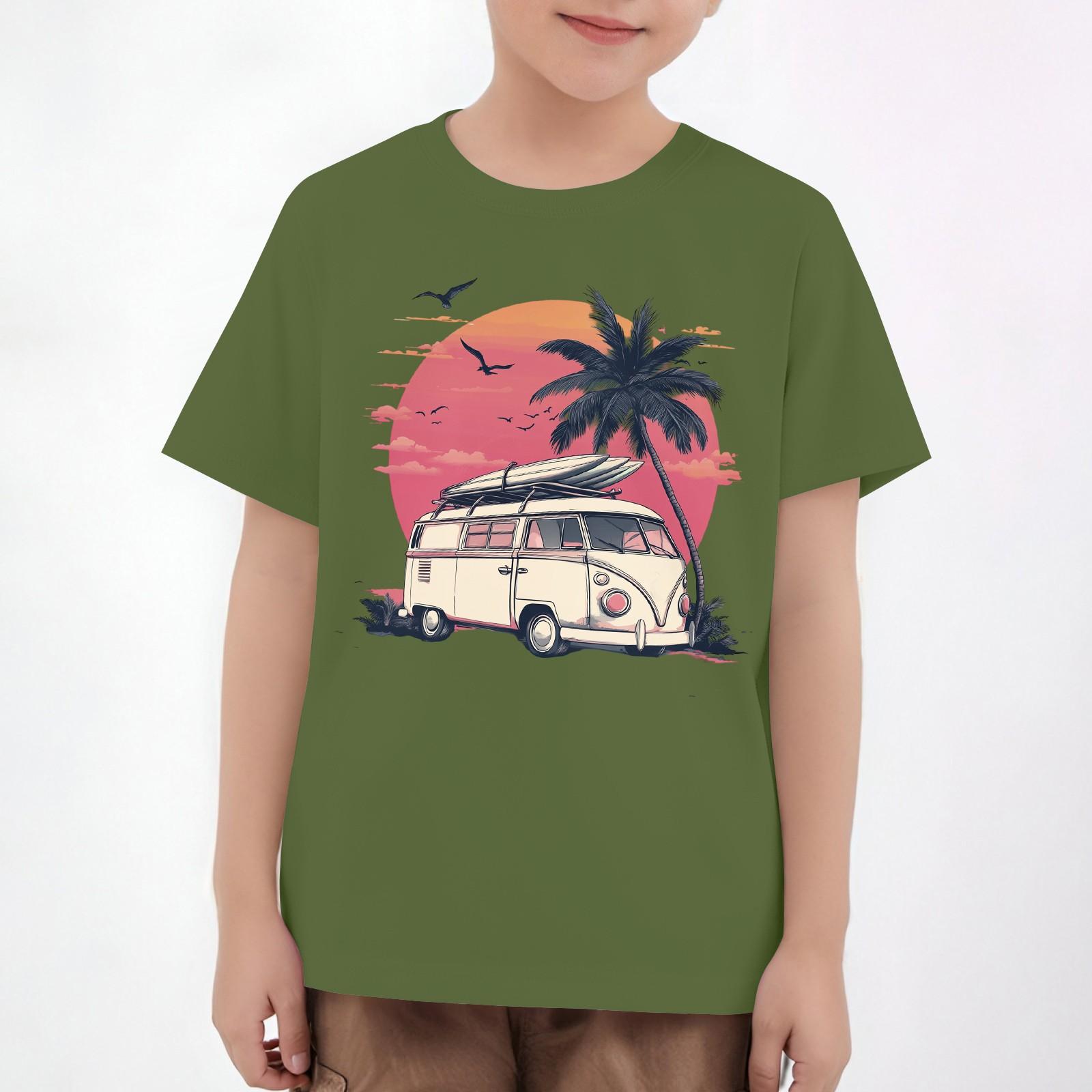 Детские топы с коротким рукавом, повседневная футболка с принтом, круглый вырез, блузка-пуловер 100 армия зеленый
Детские топы с коротким рукавом, повседневная футболка с принтом, круглый вырез, блузка-пуловер 100 армия зеленый