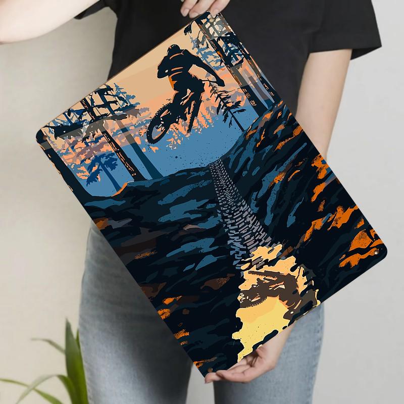 Silhouette of Mountain Biker Jumping in Forest Metal Iron Painting Home Wall Decor Off Road Sports Theme Wall Art 20x30cm(7.8x11.8inch)
Silhouette of Mountain Biker Jumping in Forest Metal Iron Painting Home Wall Decor Off Road Sports Theme Wall Art 20x30cm(7.8x11.8inch)