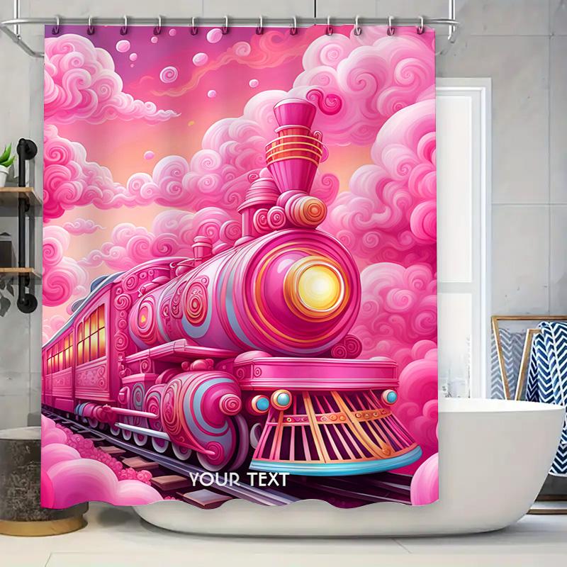 Pink Clouds Printed Shower Curtain Luxury Pink Pattern Waterproof Bath Room Decor Customizable Text Printing For Home Decoration W60H190(CM)-1 Pcs
Pink Clouds Printed Shower Curtain Luxury Pink Pattern Waterproof Bath Room Decor Customizable Text Printing For Home Decoration W60H190(CM)-1 Pcs