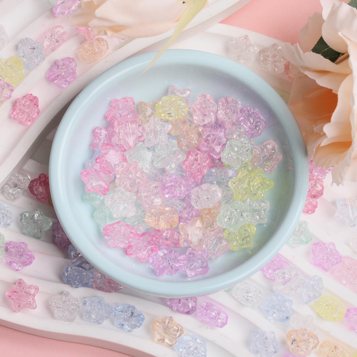 Home Party Supplies Flat Bottom Loose Beads Five-pointed Star Burst Imitation Glass Handmade Materials 200pcs Fashion Bracelet Necklace Accessories
Home Party Supplies Flat Bottom Loose Beads Five-pointed Star Burst Imitation Glass Handmade Materials 200pcs Fashion Bracelet Necklace Accessories