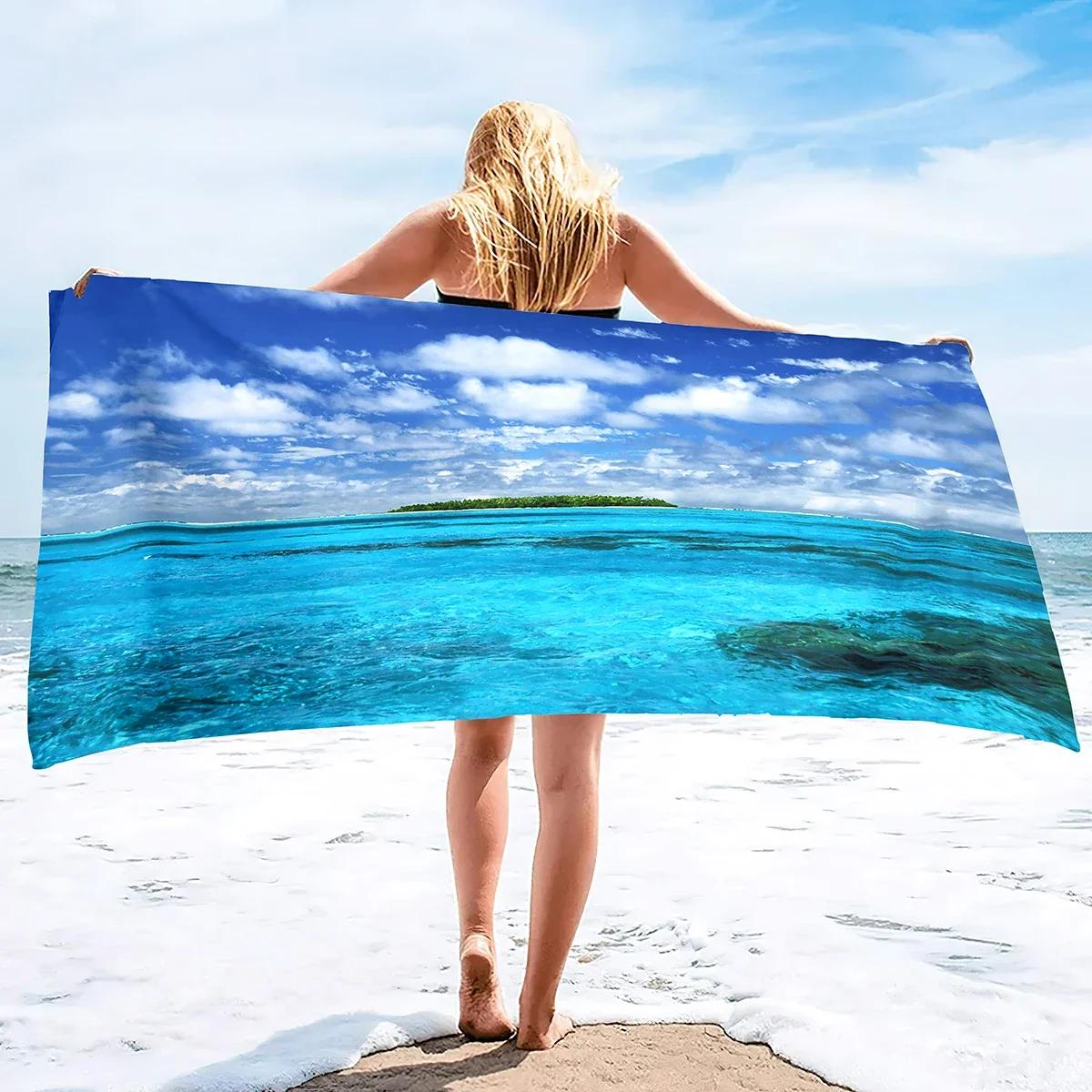 Beach Towels Sea Ocean Wave Summer Bathroom Towel Ultra Soft Absorbent Multipurpose Towels for Hand,Face,Gym,Sports Home Decor W30*H60(CM)
Beach Towels Sea Ocean Wave Summer Bathroom Towel Ultra Soft Absorbent Multipurpose Towels for Hand,Face,Gym,Sports Home Decor W30*H60(CM)