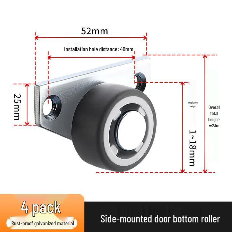 Heavy-Duty Side Mount Sliding Door Bottom Wheels
Heavy-Duty Side Mount Sliding Door Bottom Wheels