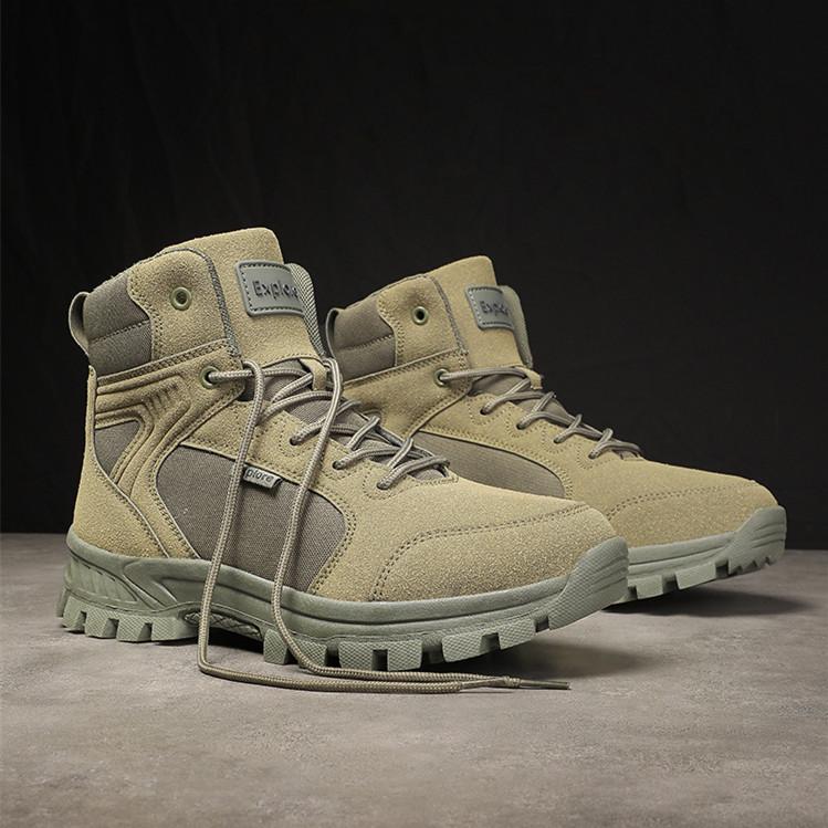 Mens Waterproof Hiking Boots High Top Anti Slip Desert Boots Wear Resistant Outdoor Suede Sneakers for Men 46 зелений
Mens Waterproof Hiking Boots High Top Anti Slip Desert Boots Wear Resistant Outdoor Suede Sneakers for Men 46 зелений