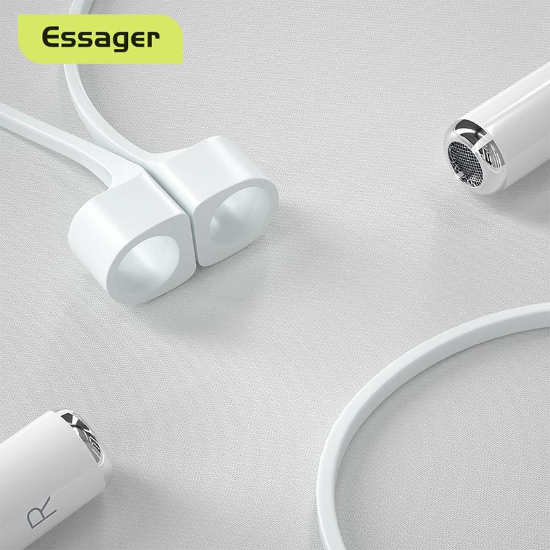 Магнитный ремешок для наушников Essager для Apple Airpods Airpod, ремешок с защитой от потери, петля, веревка для Air Pod, силиконовые аксессуары Red
Магнитный ремешок для наушников Essager для Apple Airpods Airpod, ремешок с защитой от потери, петля, веревка для Air Pod, силиконовые аксессуары Red