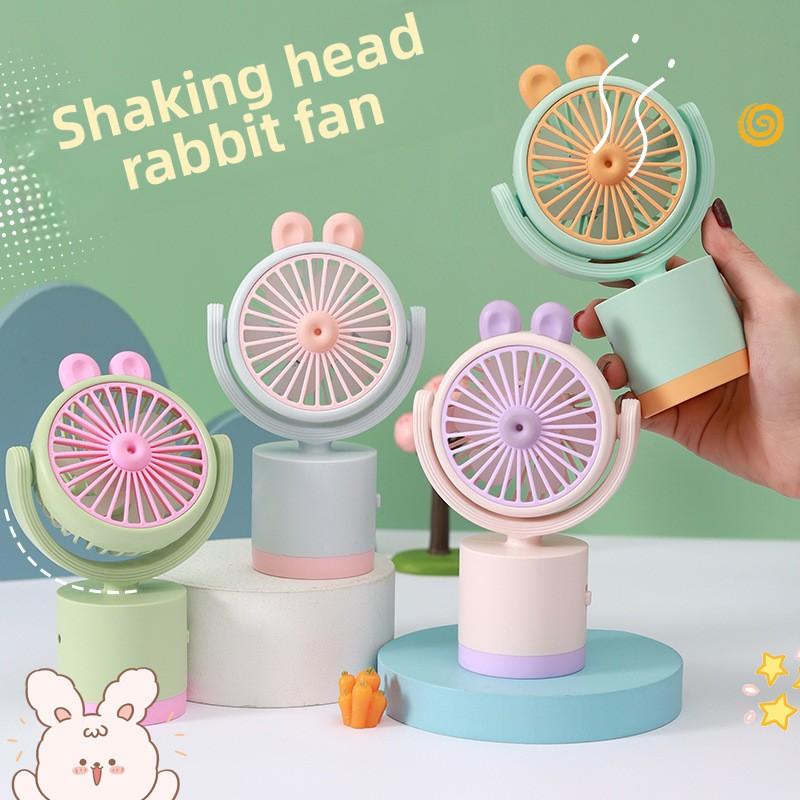 Mini USB Charging Small Fan for Summer Coolness Handheld Shaking Rabbit Fan Portable Desktop Electric Fan синій
Mini USB Charging Small Fan for Summer Coolness Handheld Shaking Rabbit Fan Portable Desktop Electric Fan синій