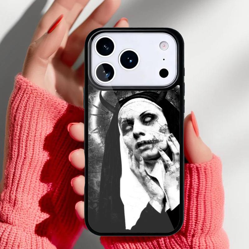 Creepy Nun Dead Horror Phone Case for iPhone 17 16 15 14 13 Pro Max Back Cover for 12 11 Pro Coque iPhone 16 Pro Max
Creepy Nun Dead Horror Phone Case for iPhone 17 16 15 14 13 Pro Max Back Cover for 12 11 Pro Coque iPhone 16 Pro Max