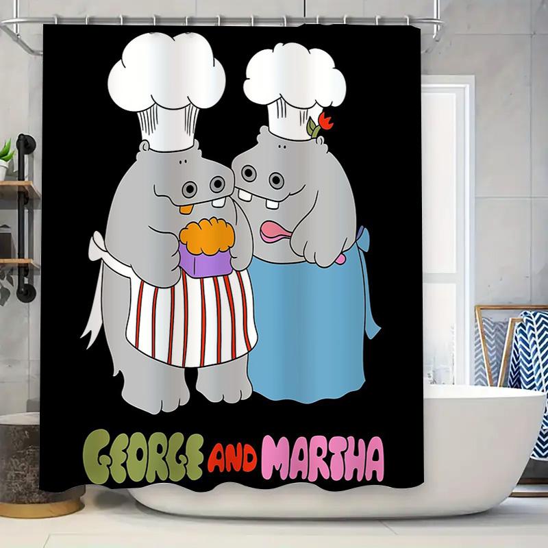 Funny Chef Pattern Shower Curtain Farmhouse Kitchen Decor Set Waterproof Fabric Bathroom Decor Home Textile Modern Style W60H190(CM)-1 Pcs
Funny Chef Pattern Shower Curtain Farmhouse Kitchen Decor Set Waterproof Fabric Bathroom Decor Home Textile Modern Style W60H190(CM)-1 Pcs