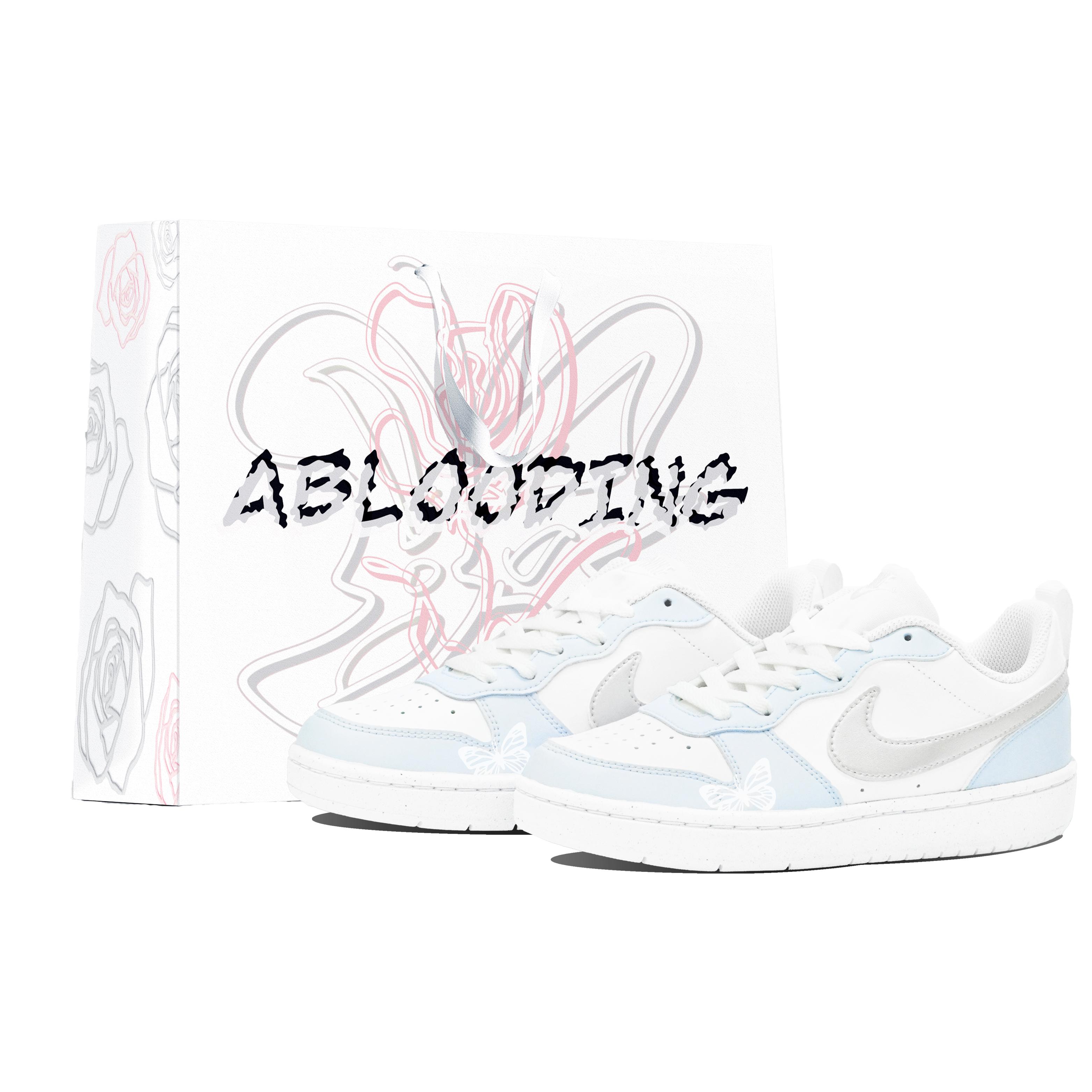 Nike Court Borough Low top Skateboard Shoes GS White Blue DV5456-106(Team14-BQS-Box) 38.5
Nike Court Borough Low top Skateboard Shoes GS White Blue DV5456-106(Team14-BQS-Box) 38.5
