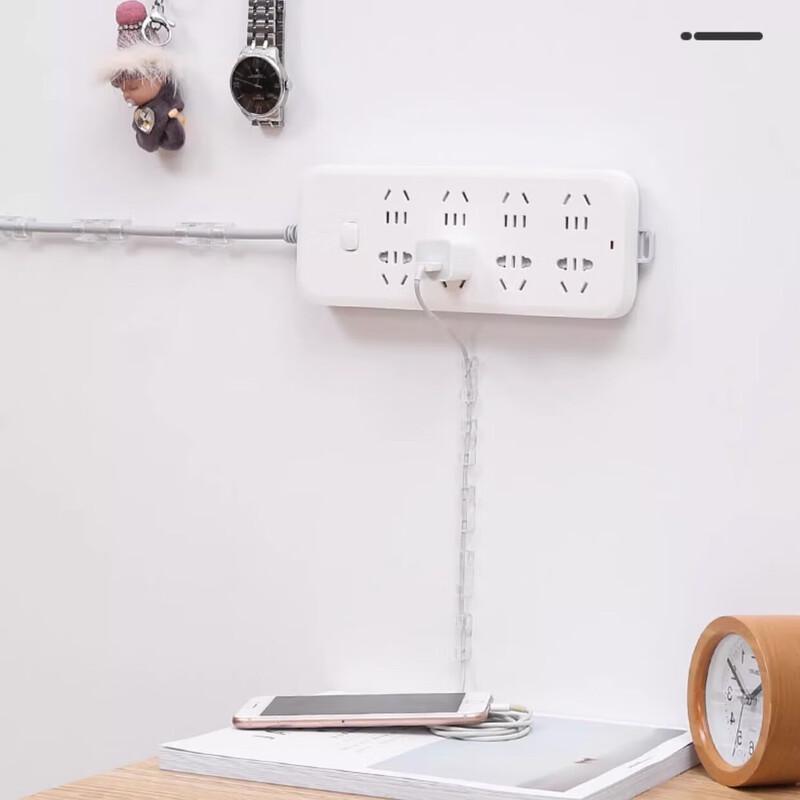 Transparent Large Cable Organizer Clips
Transparent Large Cable Organizer Clips