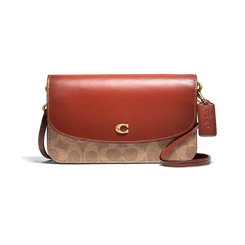 COACH Hayden 20 Classic Presbyopia Flap Canvas and Leather Crossbody Bag Small Women s Brass/Tan Rust коричневий
COACH Hayden 20 Classic Presbyopia Flap Canvas and Leather Crossbody Bag Small Women s Brass/Tan Rust коричневий