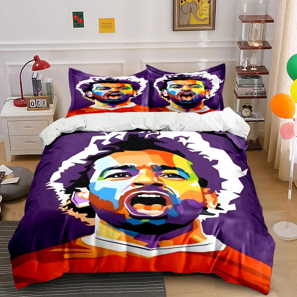 Colorful male face portrait. Bedding sets Duvet cover sets Duvet covers Pillowcases(1 * Duvet Cover 2 * Pillowcases without duvet insert) 135x200cm
Colorful male face portrait. Bedding sets Duvet cover sets Duvet covers Pillowcases(1 * Duvet Cover 2 * Pillowcases without duvet insert) 135x200cm