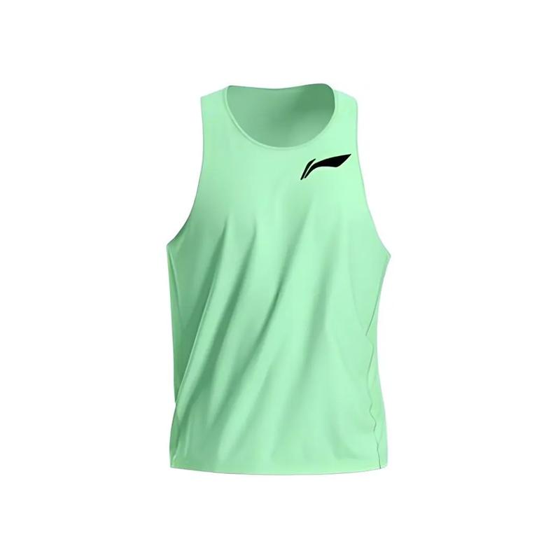 Li-Ning Plain Simple Sweat-Absorbing Quick-Drying Breathable Training Fitness Comfortable Versatile Vest Men tops Cool-Green YVSW033-2 S
Li-Ning Plain Simple Sweat-Absorbing Quick-Drying Breathable Training Fitness Comfortable Versatile Vest Men tops Cool-Green YVSW033-2 S