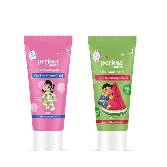 Perfora Kids Зубная паста - 100 г (50 г х 2) | Без SLS | Содержит микро-ГАП для укрепления зубов | Без искусственных подсластителей | Ассорти-упаковка из 2 штук
Perfora Kids Зубная паста - 100 г (50 г х 2) | Без SLS | Содержит микро-ГАП для укрепления зубов | Без искусственных подсластителей | Ассорти-упаковка из 2 штук