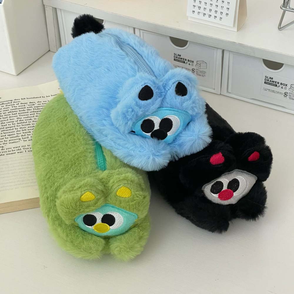 Lying Cat Cat Plush Pen Bag Cartoon Animal Cat Plush Pencil Pouch Cartoon Cat Plush Bag Office чорний
Lying Cat Cat Plush Pen Bag Cartoon Animal Cat Plush Pencil Pouch Cartoon Cat Plush Bag Office чорний