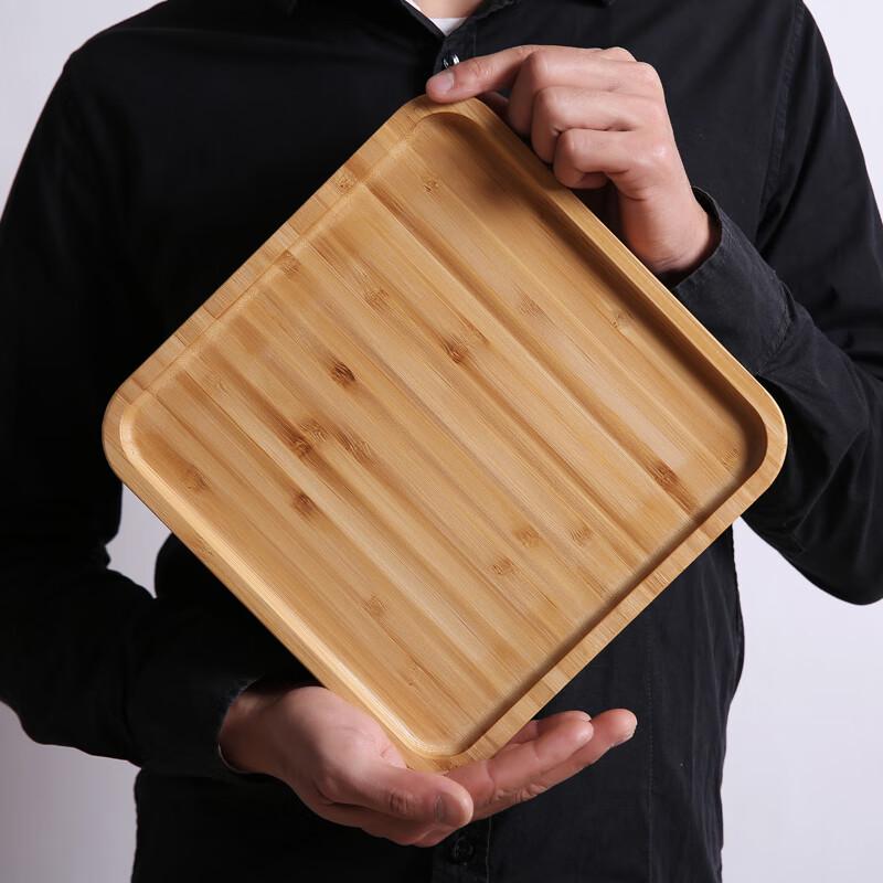 Huque Bamboo Wooden Snack and Cake Tray
Huque Bamboo Wooden Snack and Cake Tray